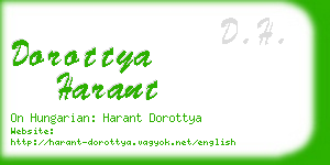 dorottya harant business card